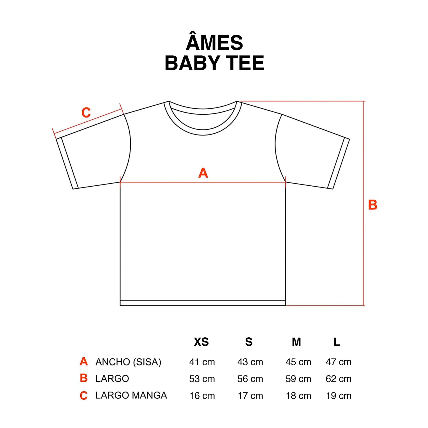 AMES GIRL BBY TEE